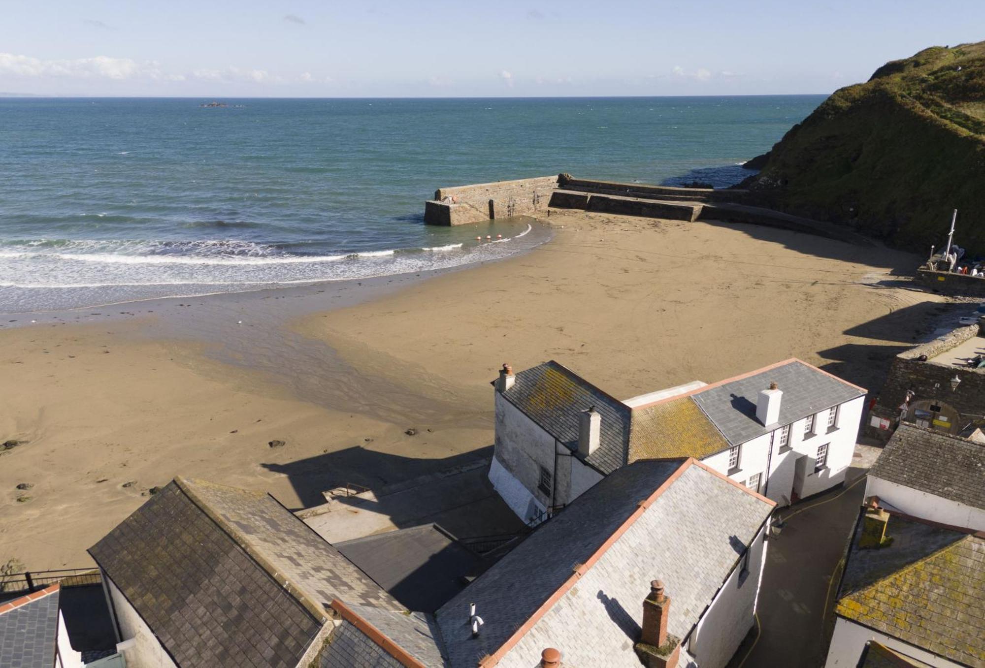 Cliff Cottage Gorran Haven Bagian luar foto