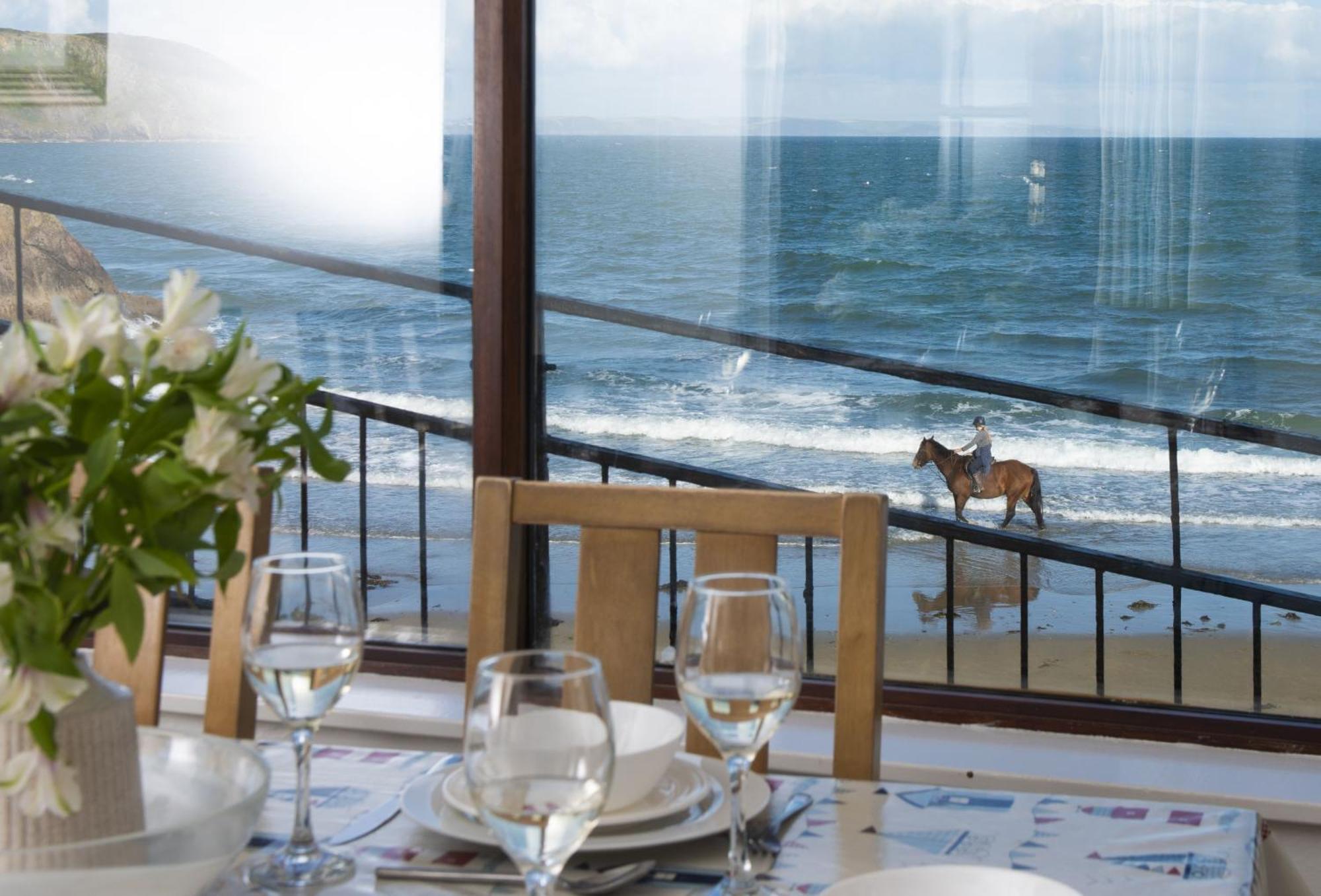 Cliff Cottage Gorran Haven Bagian luar foto