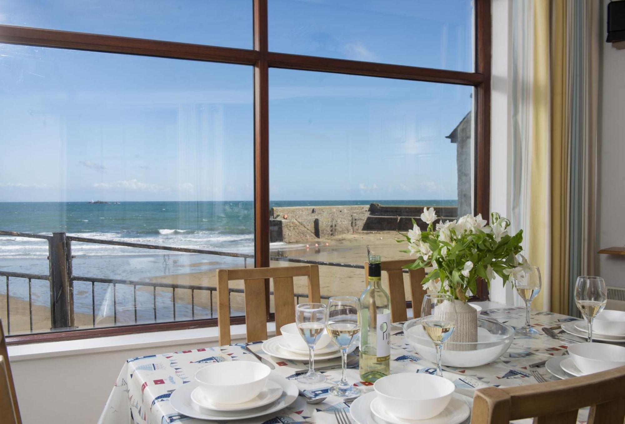Cliff Cottage Gorran Haven Bagian luar foto