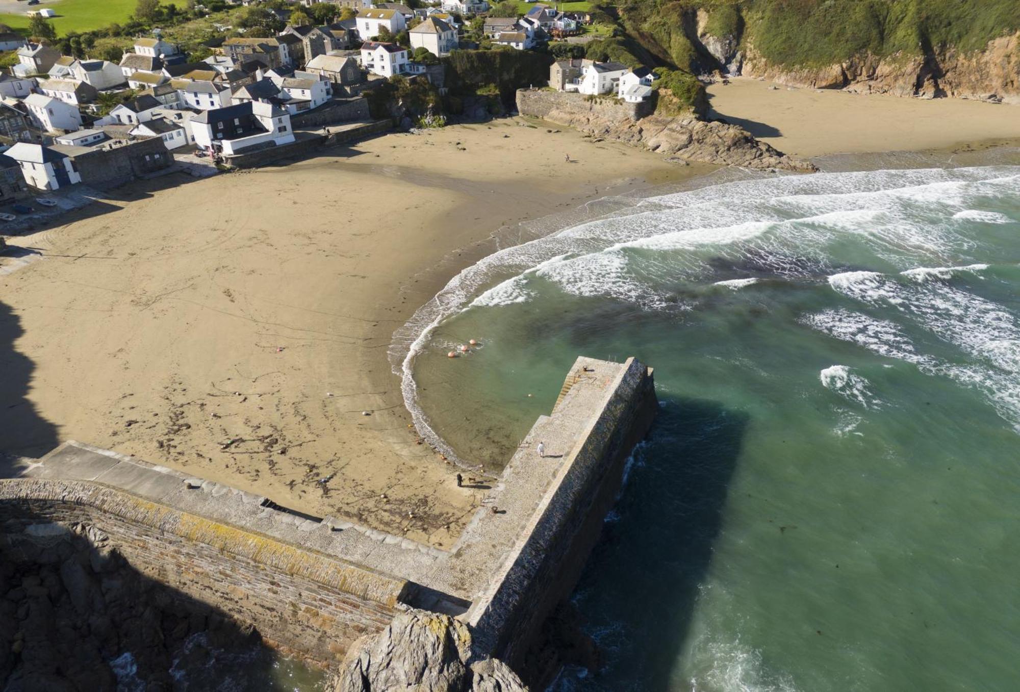 Cliff Cottage Gorran Haven Bagian luar foto