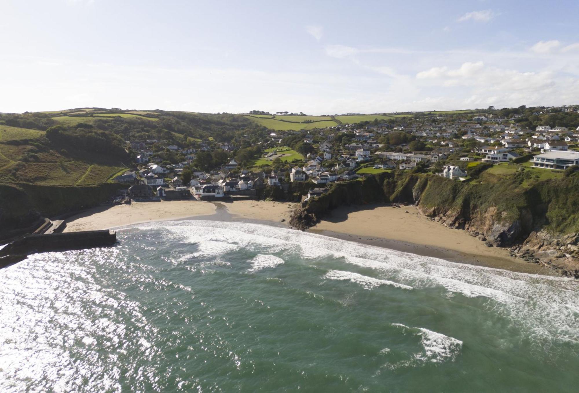 Cliff Cottage Gorran Haven Bagian luar foto